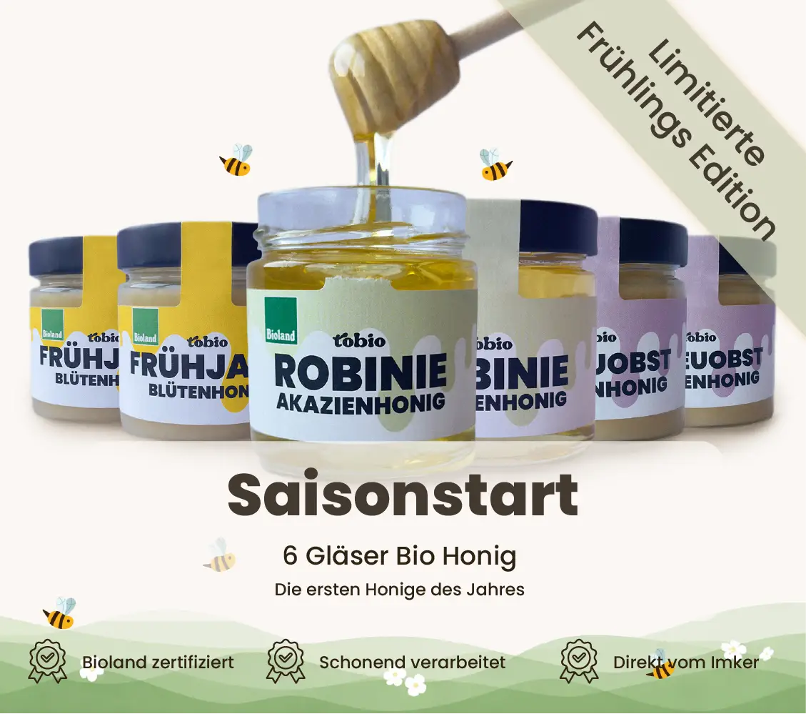 Saisonstart 6er Set– Die ersten Honige des Jahres